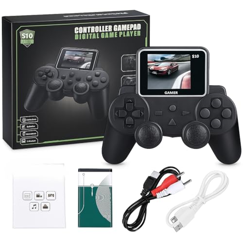 S10 Handheld Retro Game Console for Kids – 520 in 1 Built-in Classic Games, Mini Gamepad Controller, Portable Rechargeable Pocket Video Game Player Ut63|B0FFND54WN