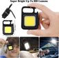 COB RECHARGIABLE KEYCHAIN LIGHT